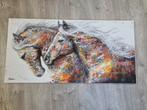 Schilderij canvas paarden, Ophalen
