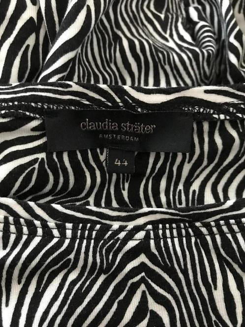 Nieuw Claudia Strater jersey jurk zebra dessin 44, Kleding | Dames, Jurken, Nieuw, Maat 42/44 (L), Zwart, Knielengte, Verzenden