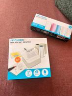 Mini Pocket Printer - inclusief 6 rollen, Ophalen, Zo goed als nieuw