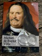 Michiel de Ruyter Vijfje, Ophalen, Overige landen, 5 euro, Zilver