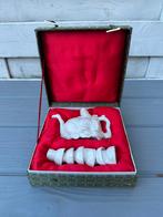 Vintage Blanc de Chine Theeset 1930-1950, Ophalen of Verzenden