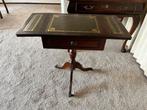 Antieke Theetafel met Uitklapbare Bladen, Antiek en Kunst, Antiek | Meubels | Tafels, Ophalen of Verzenden