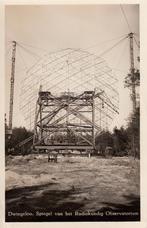 Dwingeloo  -  spiegel v/h Radiokundig Observatorium , 1956, Ophalen of Verzenden, 1940 tot 1960, Gelopen, Drenthe