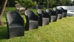 Set van 6 hele mooie wicker tuinstoelen . Brandon., Tuin en Terras, Tuinstoelen, Ophalen, Zo goed als nieuw, Wicker