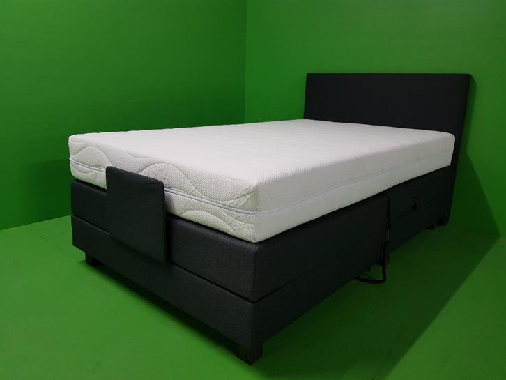 Elektrisch verstelbare TWIJFELAAR BOXSPRING 120 x 200 OP=OP, Huis en Inrichting, Slaapkamer | Bedden, Nieuw, Twijfelaar, 120 cm