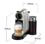 Nespresso Citiz & Milk, oud model, wit, Witgoed en Apparatuur, Koffiezetapparaten, Ophalen, Gebruikt, Koffiemachine