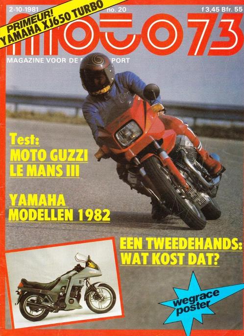 Moto73 1981 nr20, Boeken, Motoren, Gelezen, Algemeen, Ophalen of Verzenden