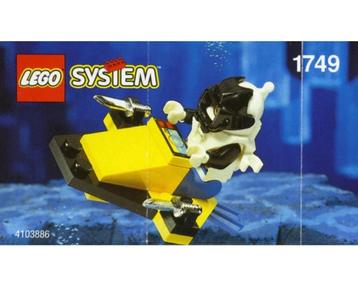 Lego Aquanauts Set 1749 - Paravane Aquazone beschikbaar voor biedingen