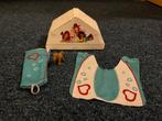 Schleich camping accessoires, Ophalen of Verzenden, Zo goed als nieuw, Jongen of Meisje