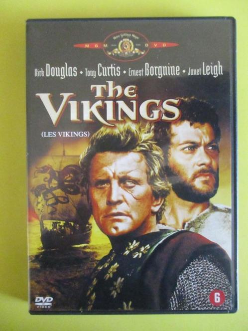 The Vikings - DVD ( Kirk Douglas /Tony Curtis /Janet Leigh ), Cd's en Dvd's, Dvd's | Klassiekers, Zo goed als nieuw, Actie en Avontuur