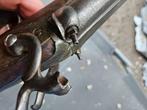 Antiek percussie dubbelloops jachtgeweer, Ophalen of Verzenden