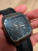 Gucci Coupe - 131.2 - Box set - Blue and Grey Nylon Strap, Gebruikt, Staal, Polshorloge, Ophalen