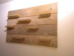 Mooie houten wandmeubel decoratief planken 77 x 120 cm, Ophalen, Met plank(en), Zo goed als nieuw, Minder dan 150 cm