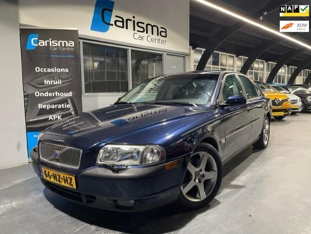 Volvo S80 2.5T Elite Autom|Leder|NW APK, Auto's, Volvo, Bedrijf, Te koop, S80, ABS, Airconditioning, Boordcomputer, Centrale vergrendeling