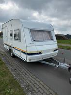 ‼️Nette Wilk S400  met luifel en vastbed ‼️ Inruil mogelijk, Caravans en Kamperen, Caravans, Schokbreker, Bedrijf, Treinzit, Wilk