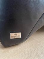 Relax fauteuil himolla donkerbruin leder 2 stuks, Huis en Inrichting, Fauteuils, Ophalen, Gebruikt, 50 tot 75 cm, Leer