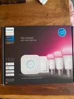 Philips Hue White and Color Ambiance Starter Kit E27, Huis en Inrichting, Lampen | Losse lampen, Led-lamp, Soft of Flame, 60 watt of meer