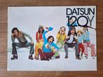 Datsun 120Y folder brochure, Ophalen of Verzenden, Gelezen, Overige merken