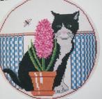 Borduurpatroon  Poes   nr 9856, Verzenden, Nieuw, Handborduren, Patroon