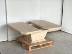 Vintage travertin coffeetable met hidden bar, 1980’s, Antiek en Kunst, Ophalen of Verzenden