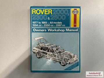 Owner Workshop Manual Rover 2000, 2300 & 2600 1 85010 193 0 beschikbaar voor biedingen
