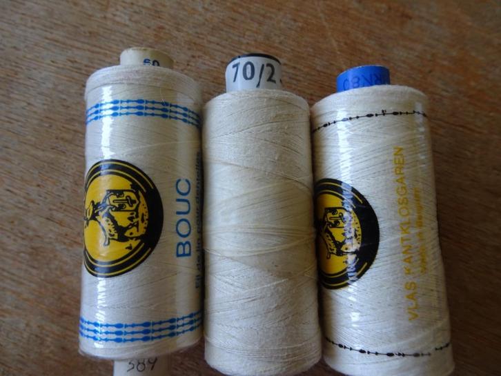 3 klosjes 35 /2 Bockens kantklosgaren uit Zweden, Hobby en Vrije tijd, Kantklossen, Nieuw, Garen, Ophalen of Verzenden