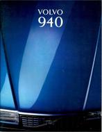 Brochure Volvo 940 Sedan en Estate 1993, Ophalen of Verzenden, Gelezen, Volvo