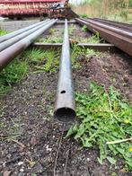 Stalen buis diameter 76mm, lengte 6m, dikte 3,8mm, Doe-het-zelf en Verbouw, Metalen, Ophalen, Gebruikt, IJzer