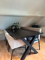Eettafel, stoelen en eetbank., Huis en Inrichting, Ophalen, Zo goed als nieuw