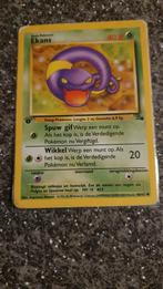 Ekans 1st Edition Fossil NL, Ophalen of Verzenden, Gebruikt, Losse kaart