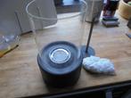 olie lamp, Ophalen