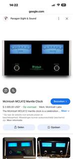 Mcintosh klok. Voor de liefhebber, Ophalen of Verzenden, Gebruikt, Overige systemen, Minder dan 60 watt