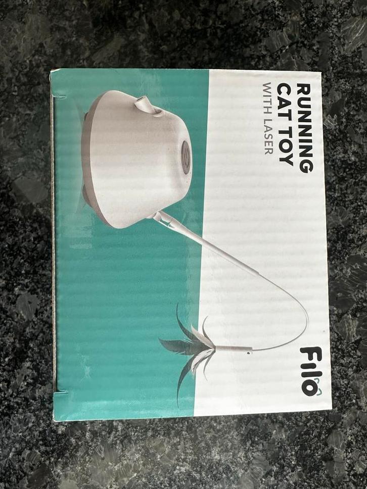 Elektrisch Rijdende Filo Kattenspeelgoed met Laser, Dieren en Toebehoren, Kattenspeelgoed, Nieuw, Ophalen of Verzenden