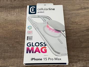 🟧 Gloss MagSafe telefoonhoesje voor iPhone 15 Pro Max NIEUW
