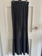 Flared broek zwart zilveren glitter Guts & Gusto M, Kleding | Dames, Broeken en Pantalons, Maat 38/40 (M), Guts & Gusto, Verzenden