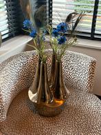 Valance vaas golden brons, Huis en Inrichting, Woonaccessoires | Vazen, Ophalen of Verzenden, Zo goed als nieuw