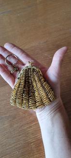 Vintage beursje, handgemaakt, kraaltjes, Sieraden, Tassen en Uiterlijk, Portemonnees, Overige merken, Overige kleuren, Ophalen of Verzenden