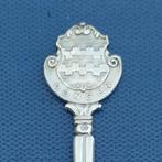 verzilverd lepeltje wapen Dongen, Antiek en Kunst, Antiek | Bestek, Ophalen of Verzenden