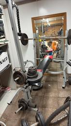 Fitness toestel, vele gewichten, gebruikt, Ophalen of Verzenden, Zo goed als nieuw, Metaal, Krachtstation