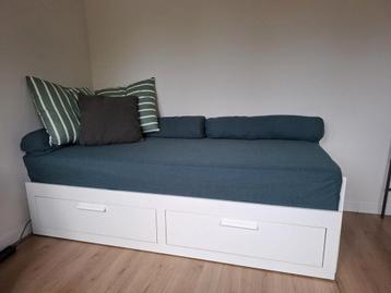 IKEA Brimnes bed met lades - 2 persoons optie beschikbaar voor biedingen