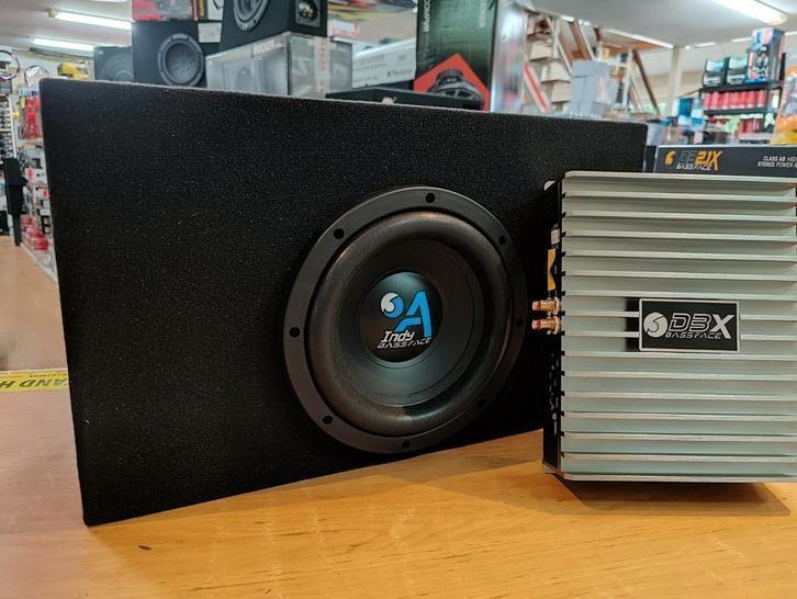 BASSFACE mini sub-pack 400watt 200watt RMS, Auto diversen, Autospeakers, Nieuw, Ophalen of Verzenden