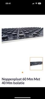 Noppenplaten voor vloerverwarming met 4cm isolatie, Doe-het-zelf en Verbouw, Isolatie en Afdichting, Ophalen, Overige materialen