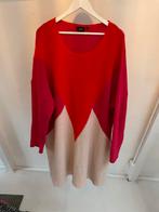 Gekleurde rood/roze jurk van Zizi XL, Gedragen, Jurk, Ophalen of Verzenden, Zizi