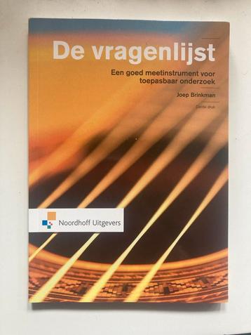 De vragenlijst - Joep Brinkman beschikbaar voor biedingen