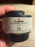 Canon EF extender 1.4x, Audio, Tv en Foto, Fotografie | Lenzen en Objectieven, Ophalen of Verzenden, Zo goed als nieuw, Toebehoren