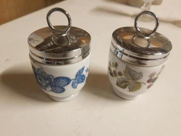 Royal Worcester Eierdopjes - Set van 2 beschikbaar voor biedingen