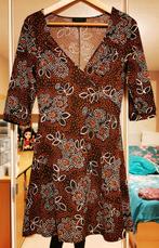 Vero Moda Jurk bruin zwart wit, Bruin, Vero Moda, Nieuw, Ophalen of Verzenden