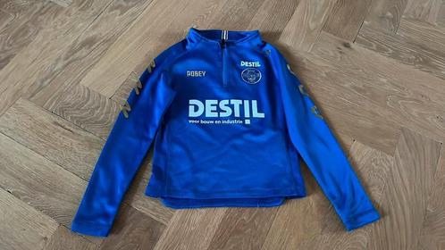 Longsleeve Voetbalshirt Willem II maat 128, Kinderen en Baby's, Kinderkleding | Maat 128, Gebruikt, Jongen, Shirt of Longsleeve