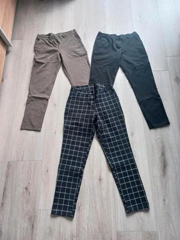 3x strech pantalon maat xl beschikbaar voor biedingen