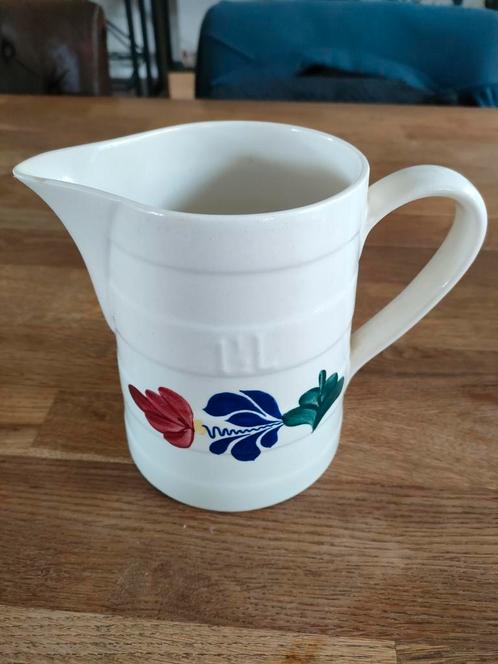 Boerenbont melkkan 1,5 liter, Huis en Inrichting, Keuken | Servies, Zo goed als nieuw, Overige typen, Boerenbont, Aardewerk, Ophalen of Verzenden